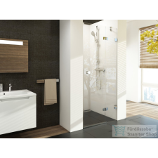 Ravak Brilliant BSD2 80 A 80 cm-es jobbos zuhanyajtó,króm/transparent 0UP4AA00Z1SET kád, zuhanykabin