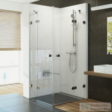 Ravak BRILLIANT BSRV4 90x90 cm-es nyílóajtós zuhanykabin,króm+transparent,1UV77A00Z1SET kád, zuhanykabin