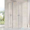 Ravak CHROME CRV2-80 80 cm-es nyíló zuhanyajtó fix résszel (csak az egyik oldal),krómhatású+transparent 1QV40C00Z1