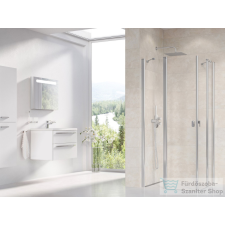 Ravak CHROME CRV2+CRV2 80x100 cm-es nyílóajtós,sarokbelépős zuhanykabin,króm/transparent 1QV40C00Z1SET80100 kád, zuhanykabin