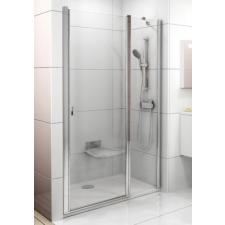 Ravak Chrome CSD2-120 kétrészes zuhanyajtó krómhatású kerettel, transparent edzett biztonságiüveggel kád, zuhanykabin
