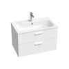 Ravak Chrome II SD 80 fehér, fehér fogantyúval 152 mm