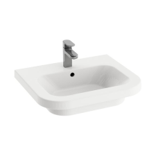 Ravak Chrome mosdótál 55x47 cm félkör alakú fehér XJG01155000 fürdőkellék