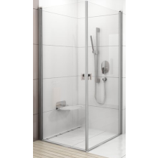 Ravak Chrome zuhanyajtók 80 cm dönthető szatén matt üveg/átlátszó üveg 1QV40U01Z1 fürdőkellék