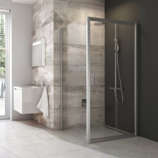 Ravak FIX oldalfal BLPS -90 fényes alu+transparent kád, zuhanykabin
