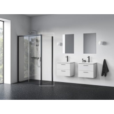 Ravak Oldalsó paraván a zuhanyajtóhoz 100x100 cm Ravak Blix II 9BMA0300Z1 kád, zuhanykabin