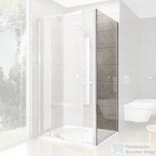 Ravak PIVOT PPS-90 90 cm-es fix oldalfal, Króm+Transparent,90G70C00Z1 kád, zuhanykabin
