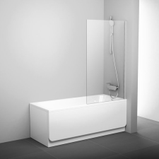 Ravak PVS1 80 Kádparaván krómhatásu+transparent (79840C00Z1) kád, zuhanykabin