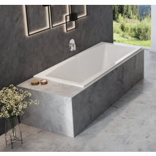 Ravak Ravak Formy 02 Slim egyenes akrilkád, 180x80 cm, C891300000 kád, zuhanykabin