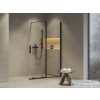 Ravak ROLL 110 cm-es walk-in zuhanyfal, fekete/transparent X9WVD0300Z1