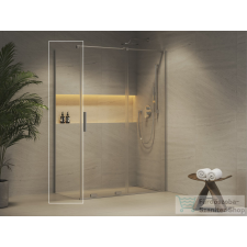 Ravak ROLL 90 cm fix oldalfal, transparent, króm X90V70C00Z1 kád, zuhanykabin