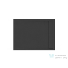 Ravak Sandstone Pro zuhanytálca 120x90 matt fekete XA03G743010 kád, zuhanykabin