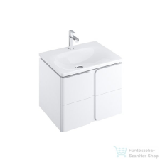 Ravak SD BALANCE 600 60x46,5 cm-es 2 fiókós szekrény Balance mosdóhoz,vagy pulthoz,fehér X000001366 fürdőszoba bútor