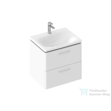Ravak SD BALANCE II 50cm-es 2 fiókós szekrény, fehér, króm foganytúval X000001813SETC fürdőszoba bútor