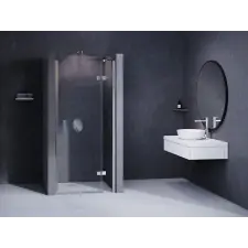 Ravak SmartLine zuhanyajtók 100 cm dönthető króm fényes/átlátszó üveg 0SPABA00Z1 fürdőkellék