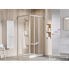 Ravak SUPERNOVA ASDP3+APSS 100x80 cm-es tolóajtós zuhanykabin fix oldalfallal,szatén/transparent 00VA0UR2Z1SET100APSS80