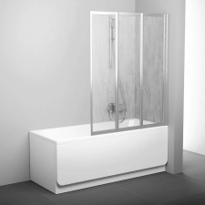 Ravak Supernova zuhanyparaván 130 cm háromrészes szatén matt/műanyag 795V0U0041 kád, zuhanykabin