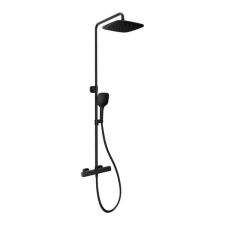 Ravak Zuhany csaptelep Ravak 10° Free black termosztatikus csapteleppel fekete X070160 csaptelep