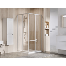 Ravak Zuhanysarok négyzet 80x80 cm Ravak Supernova 14V40UO2Z1S kád, zuhanykabin