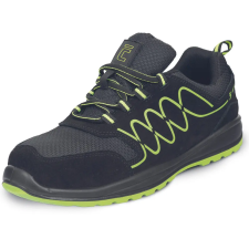  RAVEN SPORTY S1 SR félcipő fek./zöld 41 munkavédelmi cipő