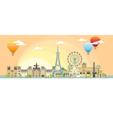Ravensburger 1000 db-os Panoráma Puzzle - Day In Paris 17393 (WZRVPT0UG017393) puzzle, kirakós