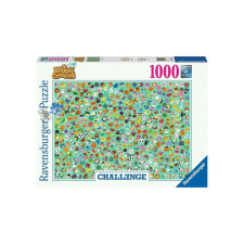 Ravensburger 1000 db-os puzzle - Challenge - Animal Crossing (17454) puzzle, kirakós
