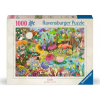 Ravensburger 1000 db-os Puzzle - Élet a kertben 12001456 (4005555014560)