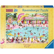 Ravensburger 1000 db-os Puzzle - Flamingo Park 12001520 (4005555015208) puzzle, kirakós