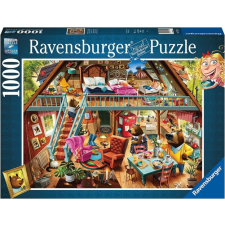 Ravensburger 1000 db-os  puzzle - Goldilocks takes a nap (17311) puzzle, kirakós