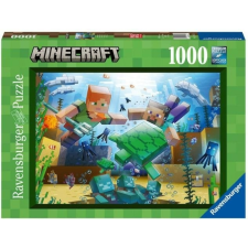 Ravensburger 1000 db-os puzzle - Minecraft - Vízi világ (17187) puzzle, kirakós