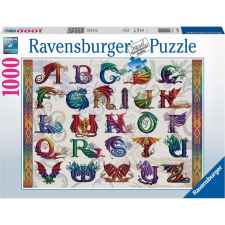 Ravensburger 1000 db-os Puzzle - Sárkány ABC 16814 (GXP-811881) puzzle, kirakós