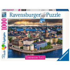 Ravensburger 1000 db-os  puzzle - Scandinavian Places - Stockholm, Svédország  (16742) puzzle, kirakós