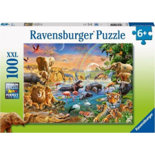 Ravensburger 100 db-os XXL Puzzle - Oázis A Szavannán 12910 (405600) puzzle, kirakós