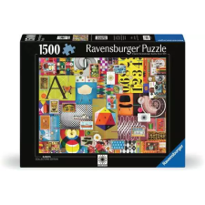 Ravensburger 12000428 - Eames House of Cards gyűjtői kiadás puzzle 1500 darabos (12000428) puzzle, kirakós