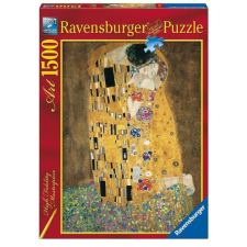 Ravensburger 1500 db-os puzzle - A csók, Klimt (16290) puzzle, kirakós