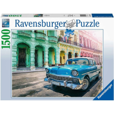 Ravensburger 1500 db-os puzzle - Autó Kubában (16710) puzzle, kirakós