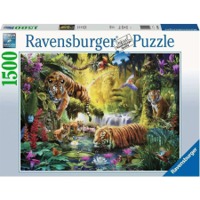 Ravensburger 1500 db-os Puzzle - Békés Tigrisek 16005 (GXP-724624) puzzle, kirakós