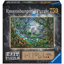 Ravensburger 150304 Exit Puzzle: Egyszarvú 759 darab puzzle, kirakós