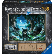 Ravensburger 164349 Exit Puzzle: Farkas, 759 darabos puzzle, kirakós