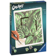 Ravensburger 202720 CreArt Légy boldog: Zöld levelek kreatív és készségfejlesztő