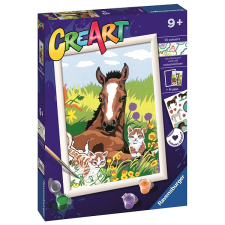 Ravensburger 235728 CreArt ló és cicák kreatív és készségfejlesztő