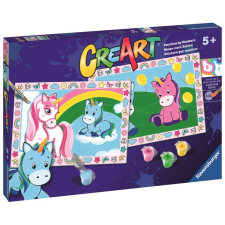 Ravensburger 236992 CreArt Cuki unikornisok (4005556236992) kreatív és készségfejlesztő