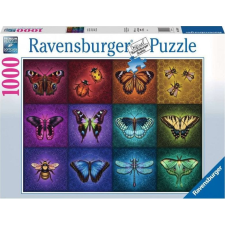 Ravensburger 2D Puzzle 1000 db Gyönyörű szárnyas rovarok puzzle, kirakós