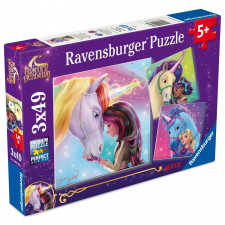  RAVENSBURGER 3×49 darabos puzzle – UNICORN ACADEMY (Egyszarvú Akadémia) puzzle, kirakós