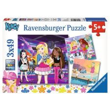 Ravensburger 3 x 49 db-os puzzle - Nancy és barátai (09236) puzzle, kirakós
