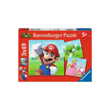 Ravensburger 3 x 49 db-os puzzle - Super Márió (05186) puzzle, kirakós