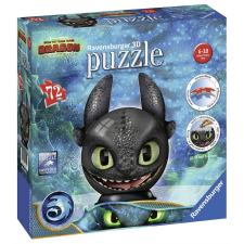 Ravensburger 3D 111459 Puzzle-Ball Így neveld a sárkányodat 3: Fogtalan (4005556111459) puzzle, kirakós