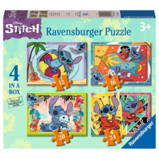 Ravensburger 4 az 1-ben puzzle (12,16,20,24 db-os) - Stitch (12001069) puzzle, kirakós