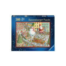 Ravensburger 500 db-os puzzle - Karácsonyi felvonulás (12000382) puzzle, kirakós