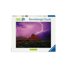 Ravensburger 500 db-os puzzle - Power of Nature - Pink mennydörgés (12000779) puzzle, kirakós